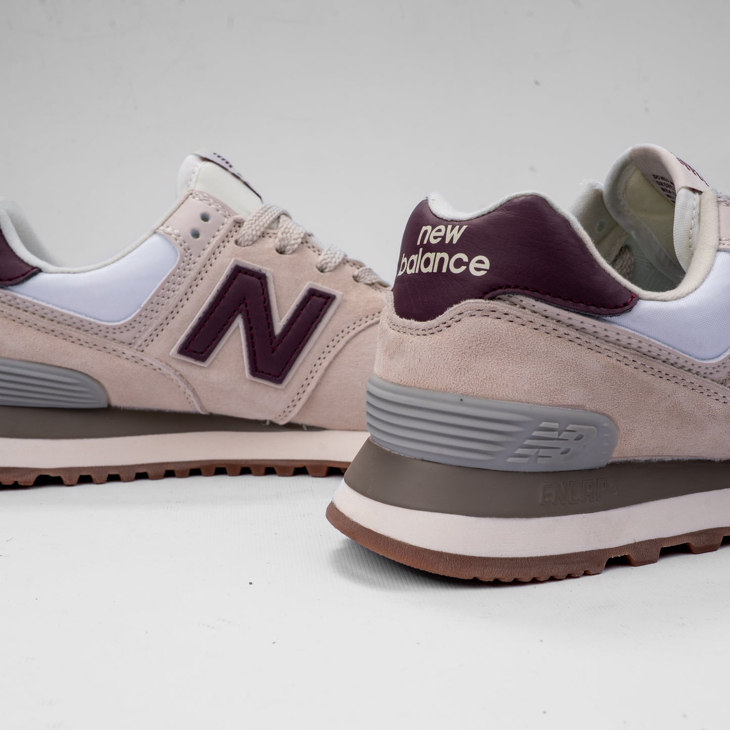 New Balance 574 Classic Suede Sneakers