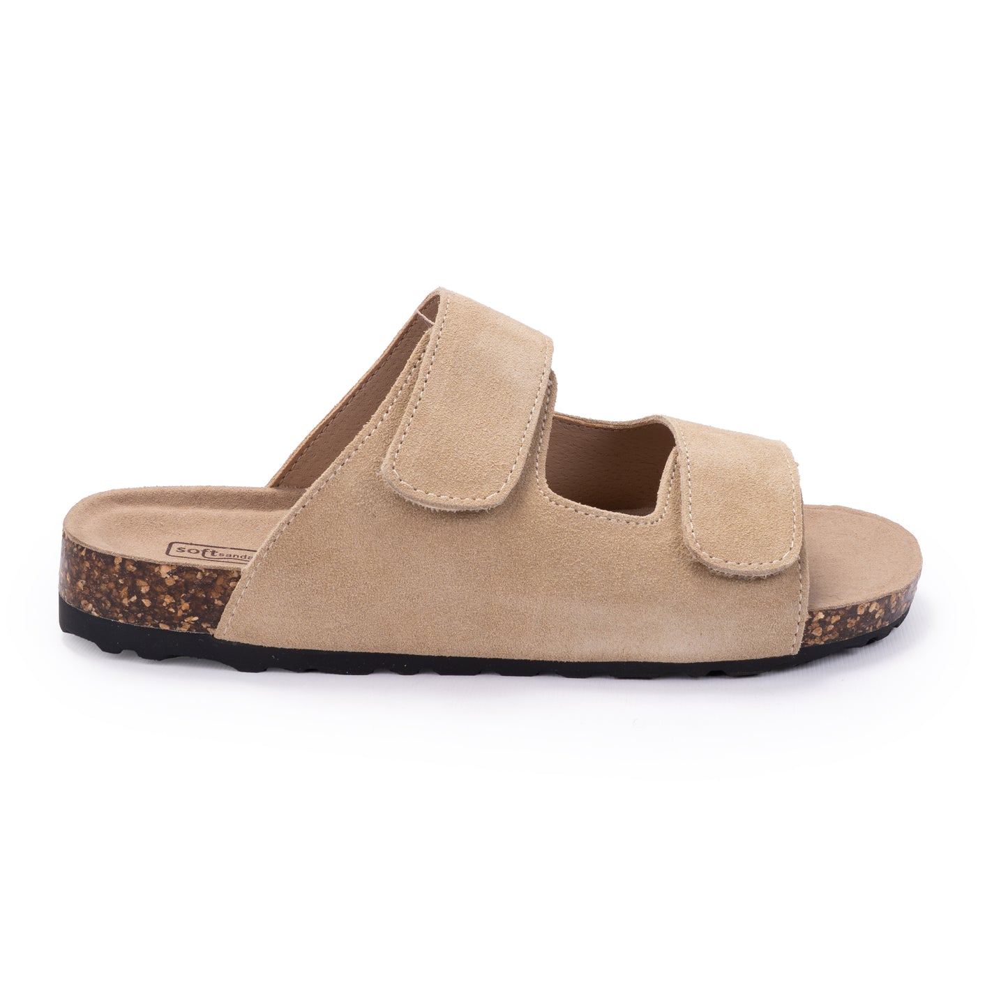 SoftStep Suede Slides