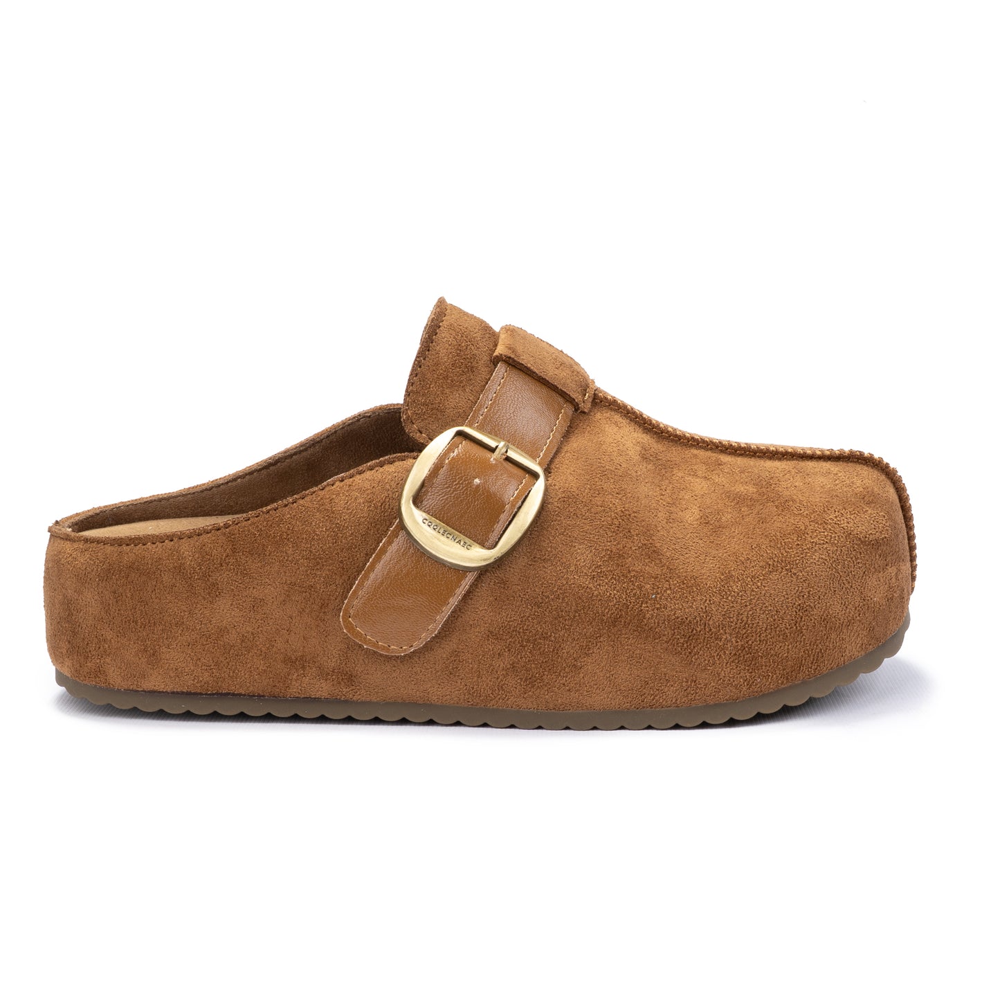 Suede Boston Clogs