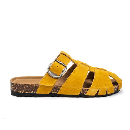 Suede Fisherman Sandals
