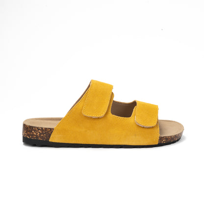 SoftStep Suede Slides