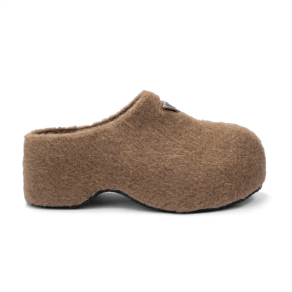 Cozy Teddy Mules