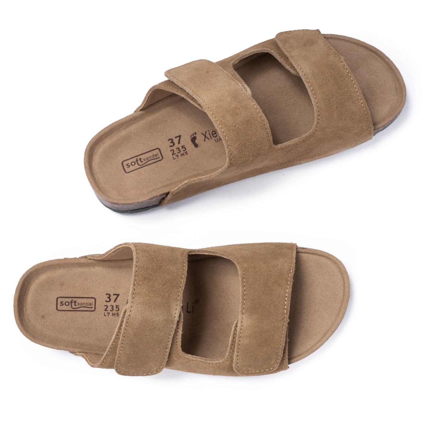SoftStep Suede Slides