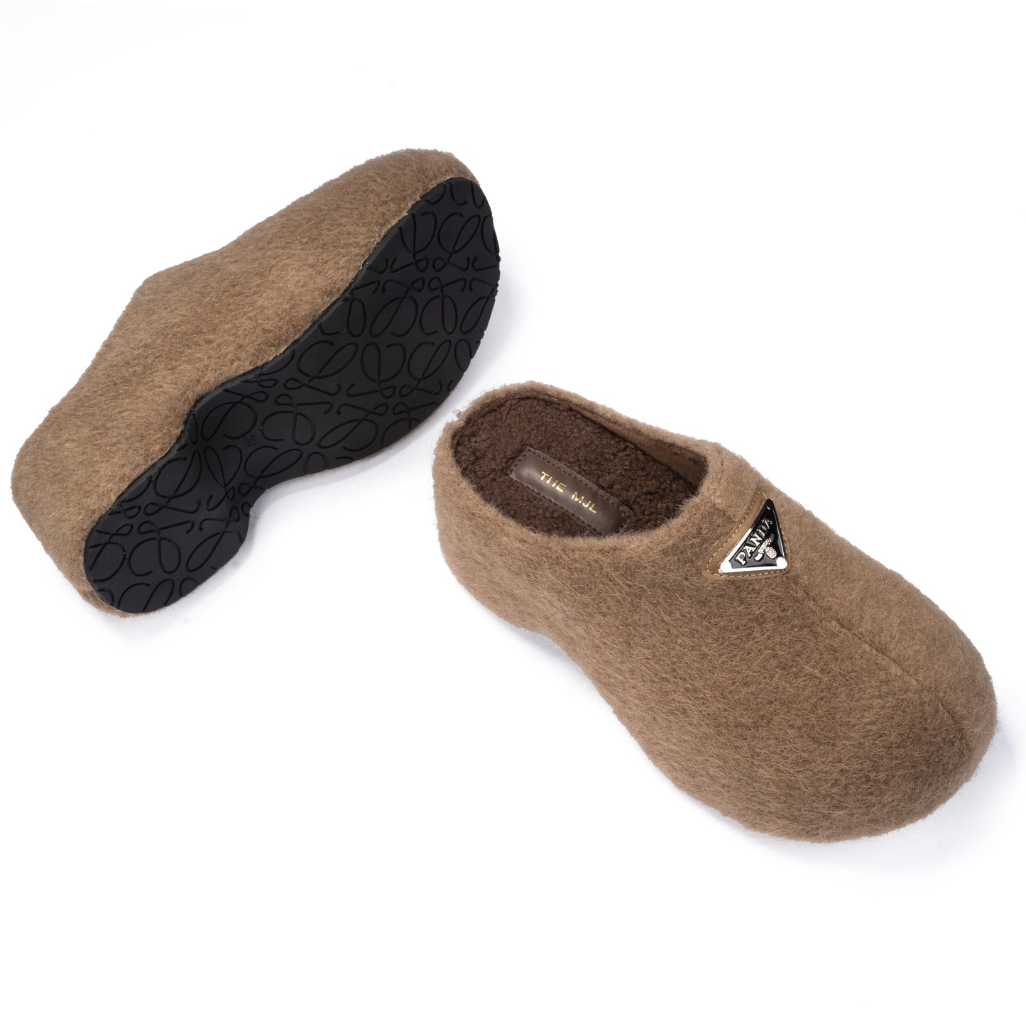 Cozy Teddy Mules