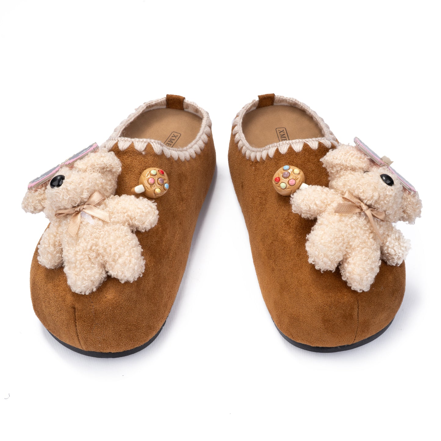 Teddy Bear Charm Mules