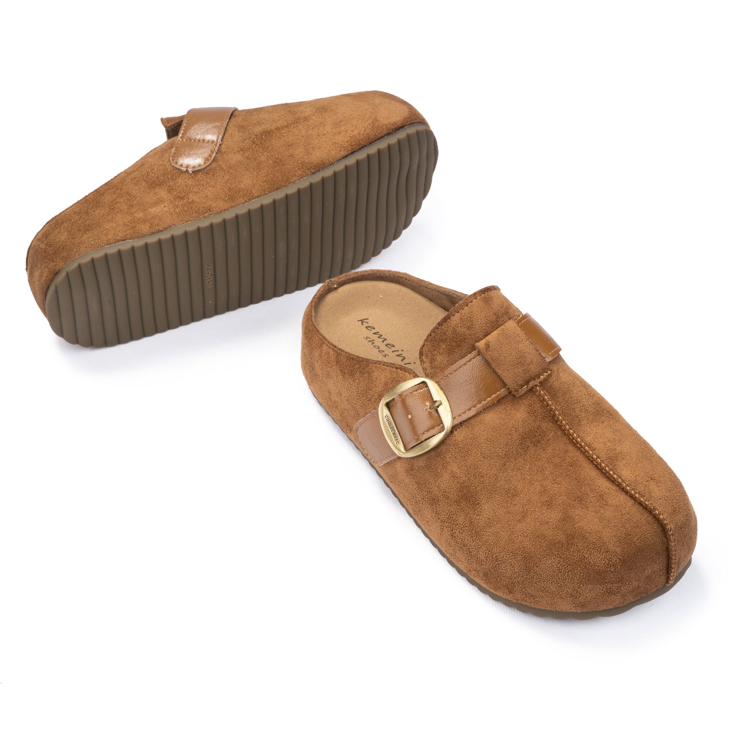 Suede Boston Clogs