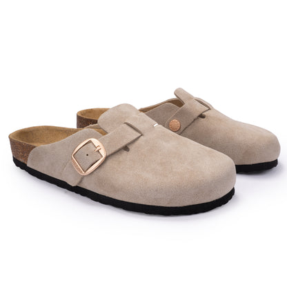 Birkenstock Boston Suede Classic Clogs