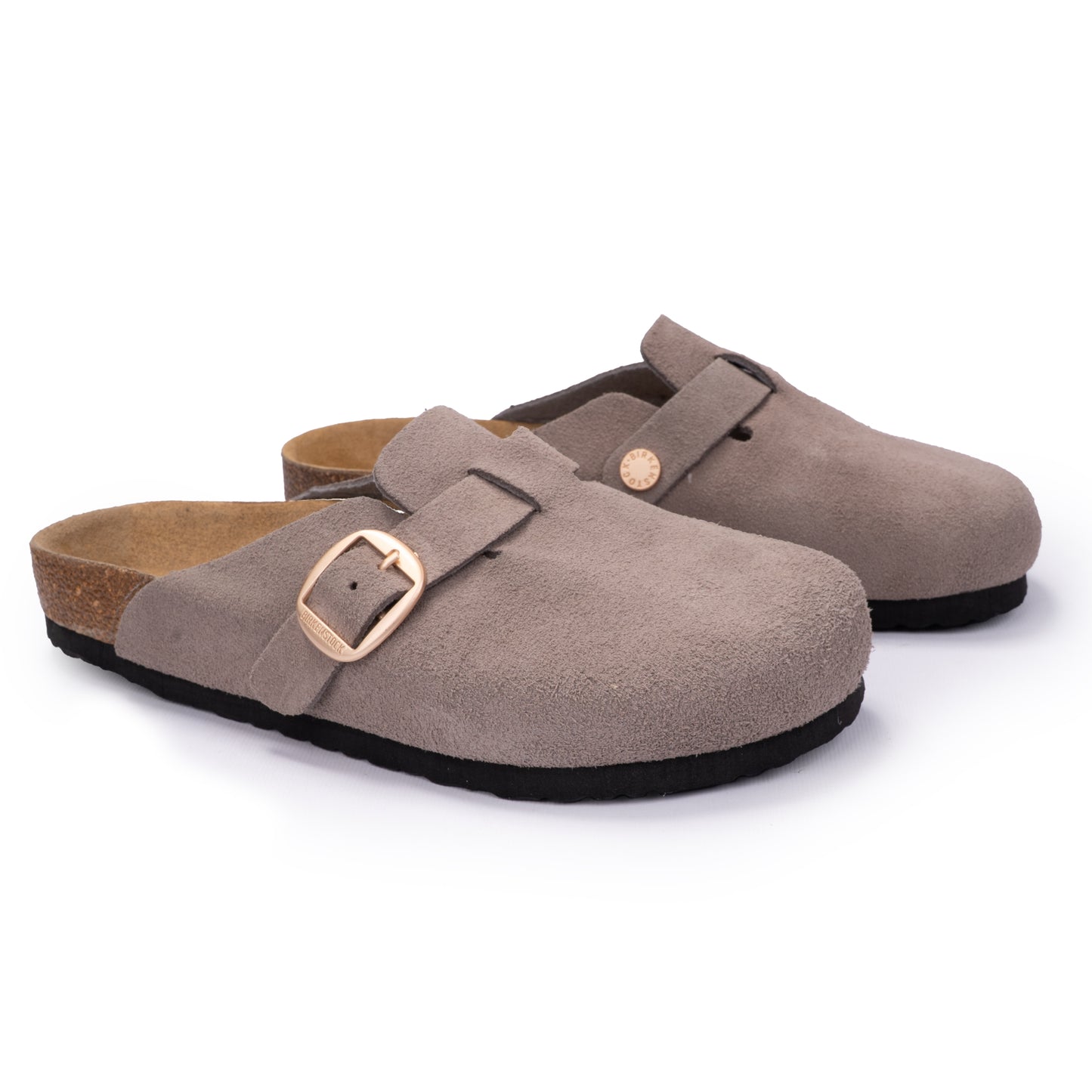 Birkenstock Boston Suede Classic Clogs