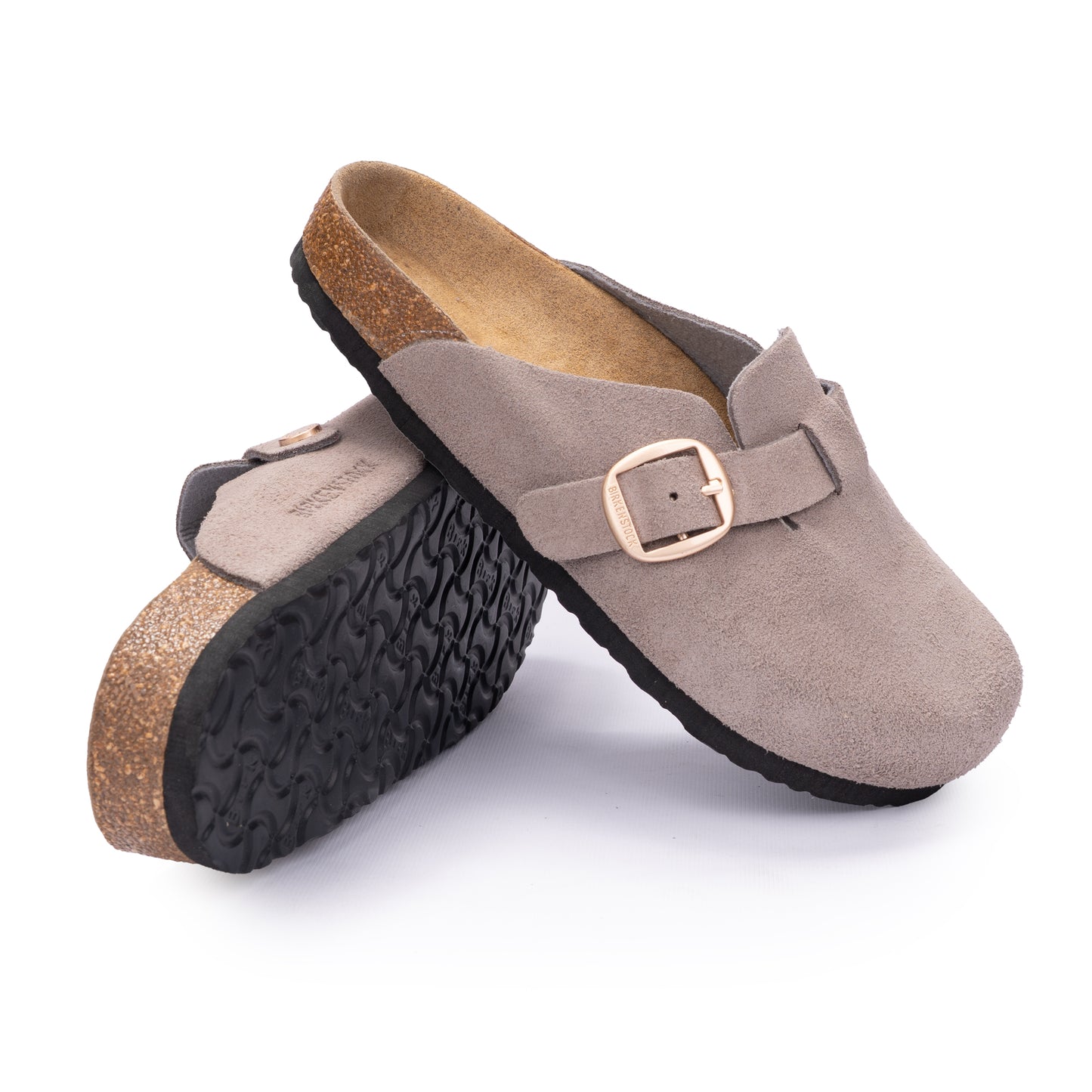 Birkenstock Boston Suede Classic Clogs