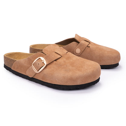 Birkenstock Boston Suede Classic Clogs