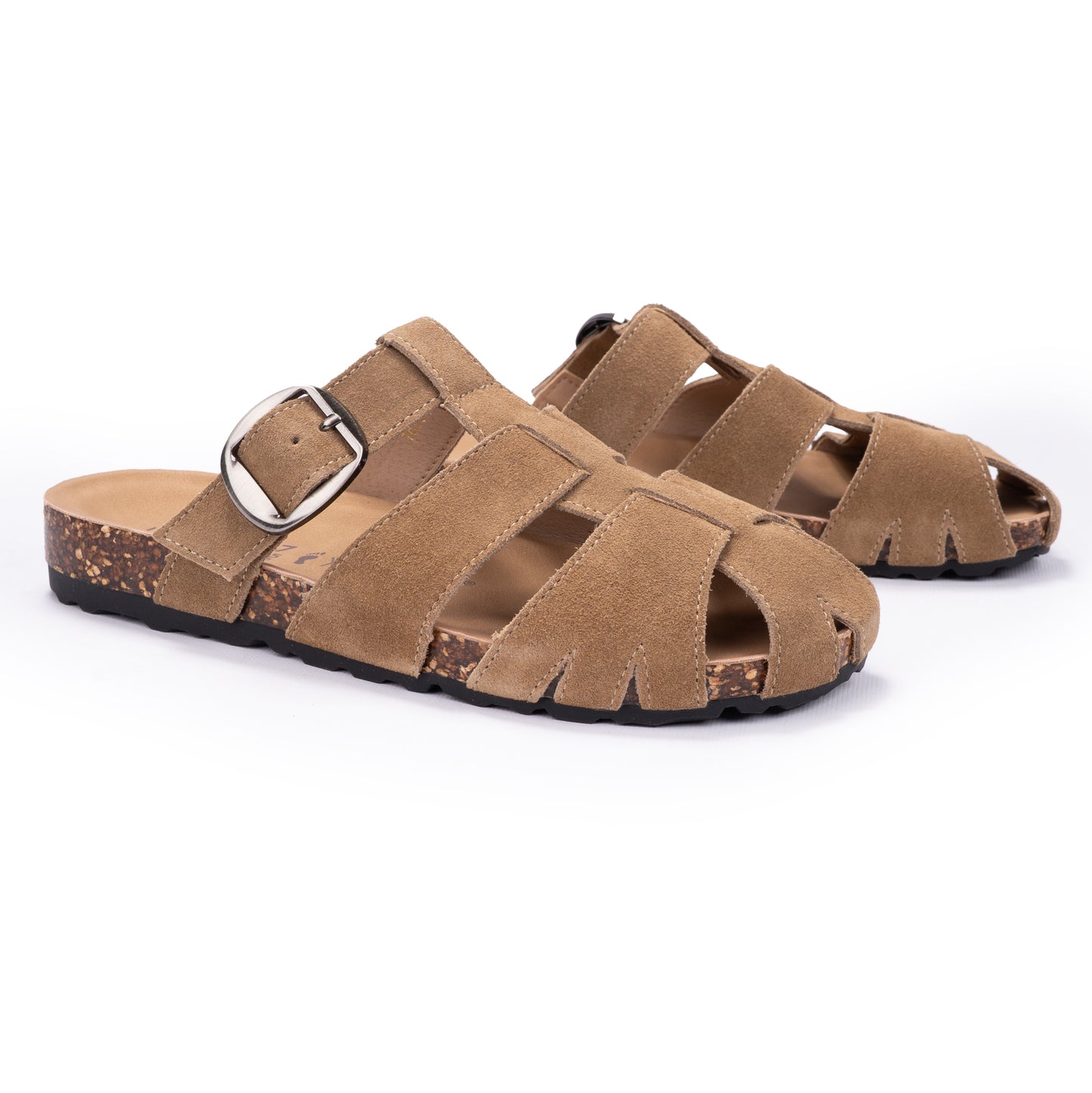 Suede Fisherman Sandals