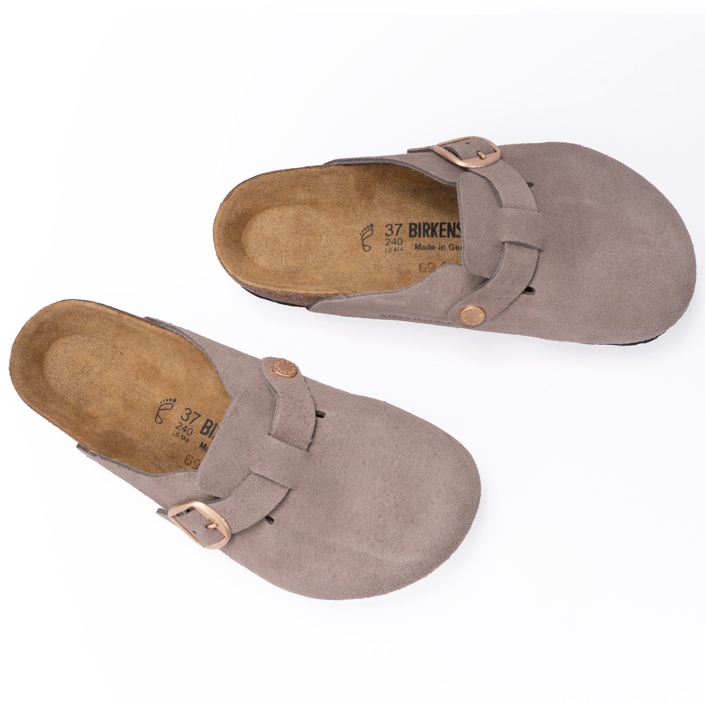 Birkenstock Boston Suede Classic Clogs