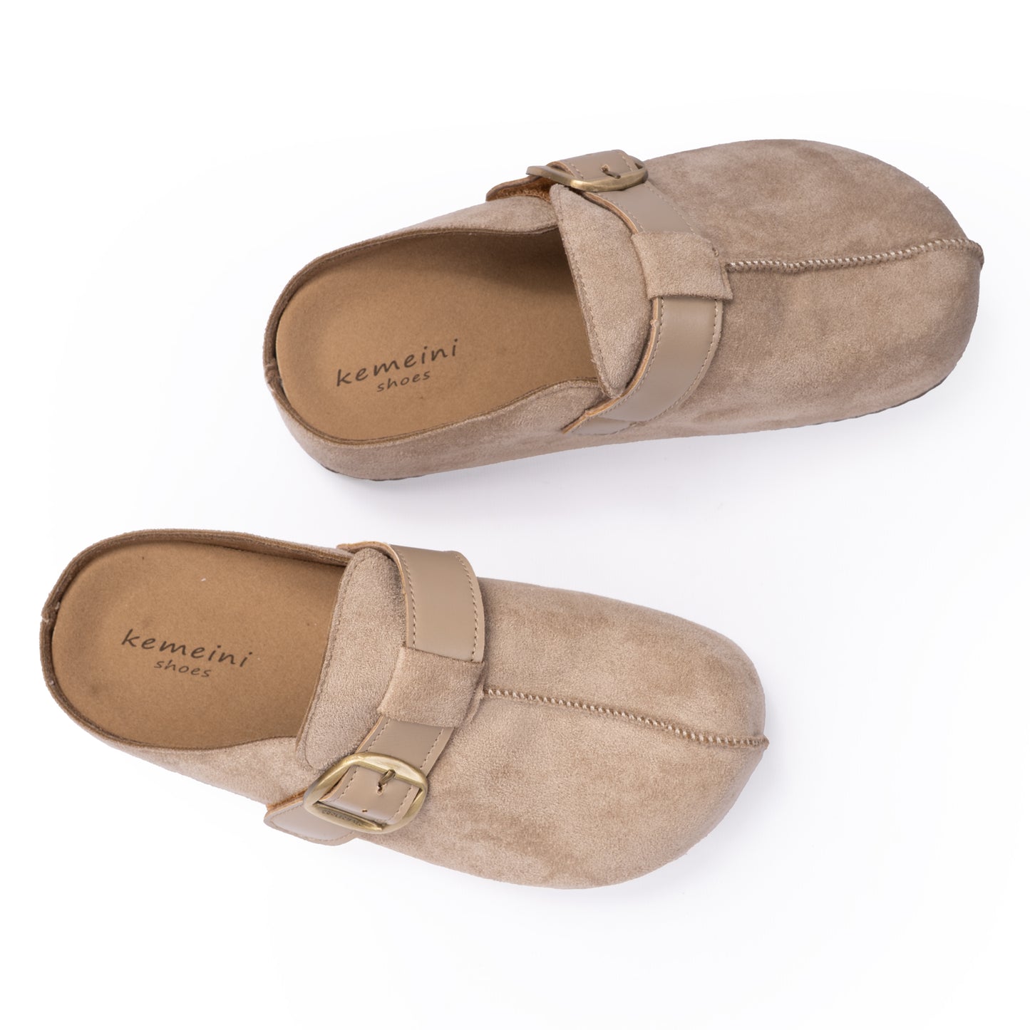 Suede Boston Clogs