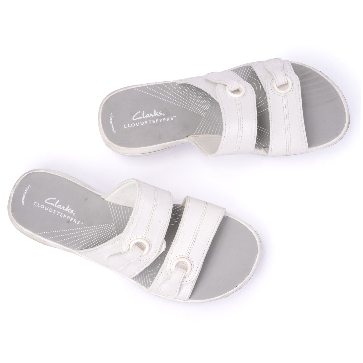 Cloudsteppers Adjustable White Slides