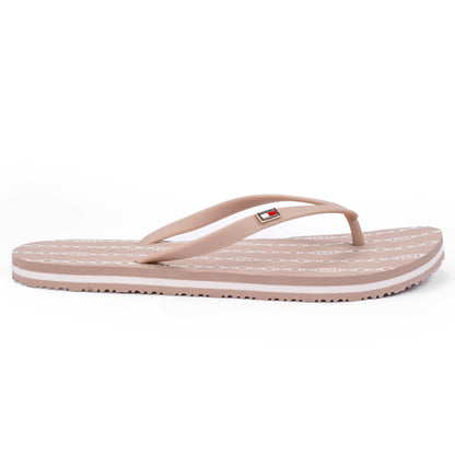 Tommy Hilfiger Monogram Chain Flip-Flops