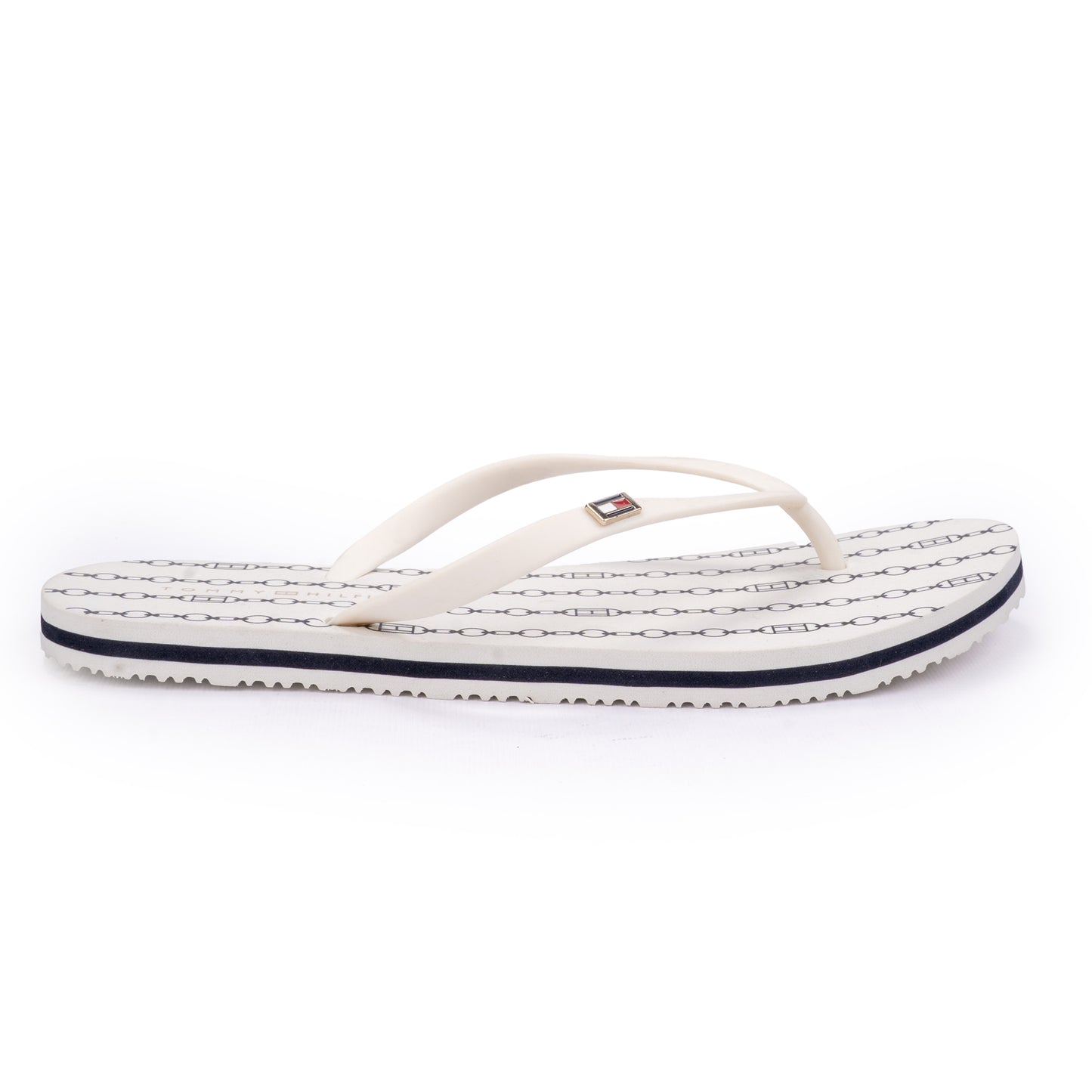 Tommy Hilfiger Monogram Chain Flip-Flops