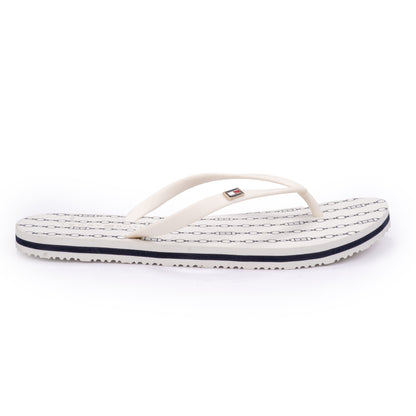 Tommy Hilfiger Monogram Chain Flip-Flops