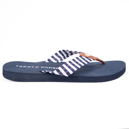Tommy Hilfiger Striped Webbing Flip-Flops