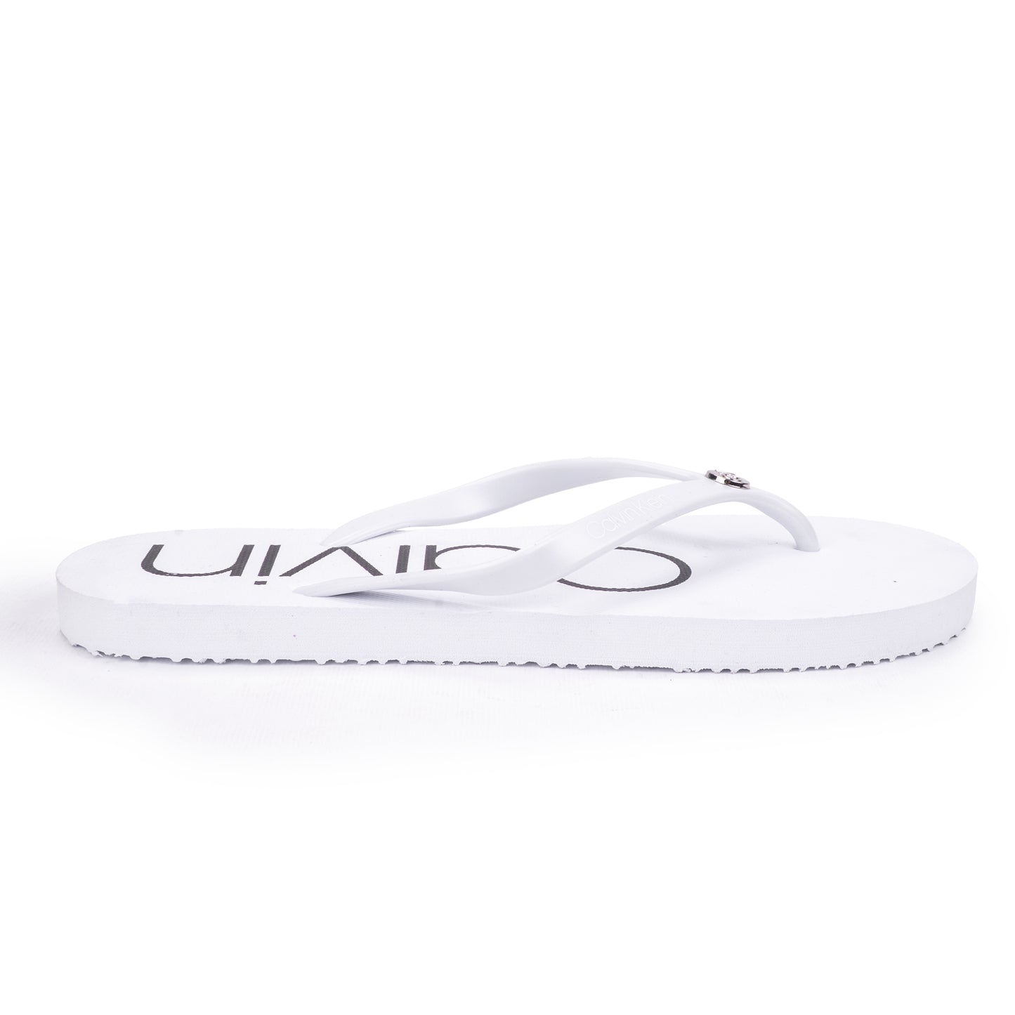 Calvin Klein Logo Print Flip-Flops