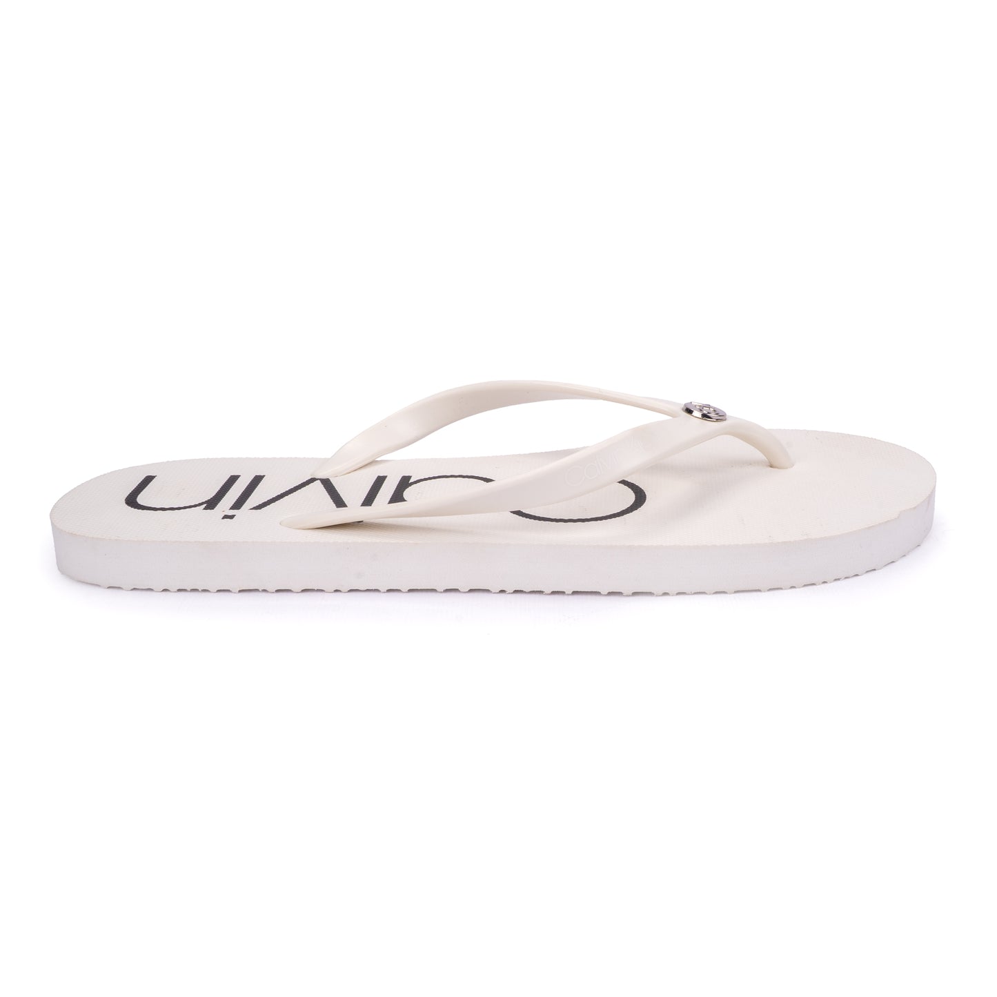 Calvin Klein Logo Print Flip-Flops