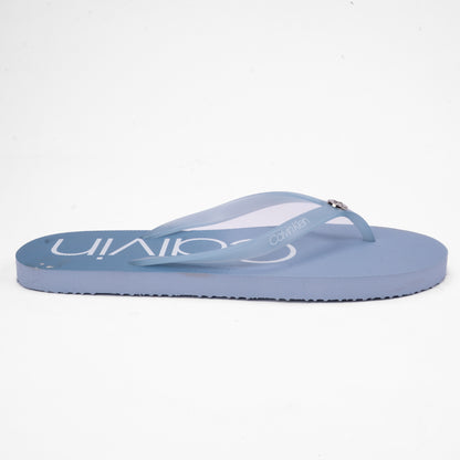 Calvin Klein Logo Print Flip-Flops