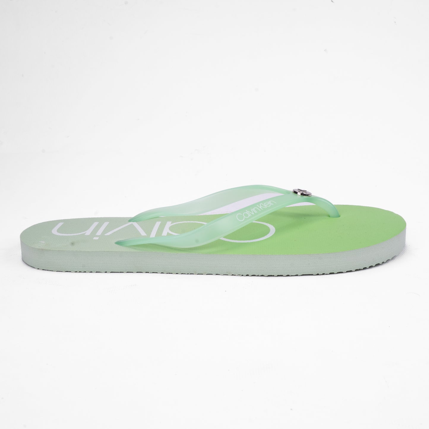 Calvin Klein Logo Print Flip-Flops