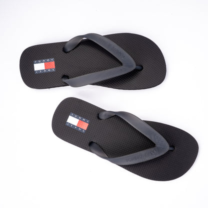 Tommy Jeans Black Essential Flip-Flops