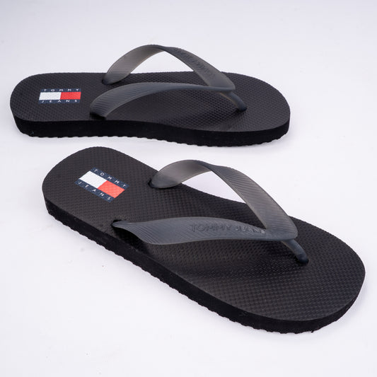 Tommy Jeans Black Essential Flip-Flops