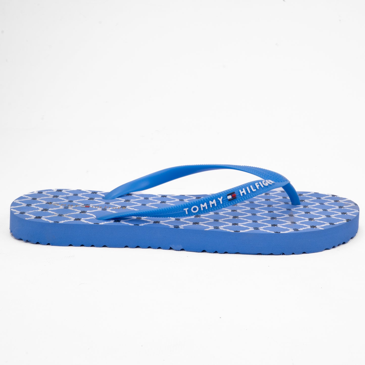 Tommy Hilfiger Blue Patterned Flip-Flops