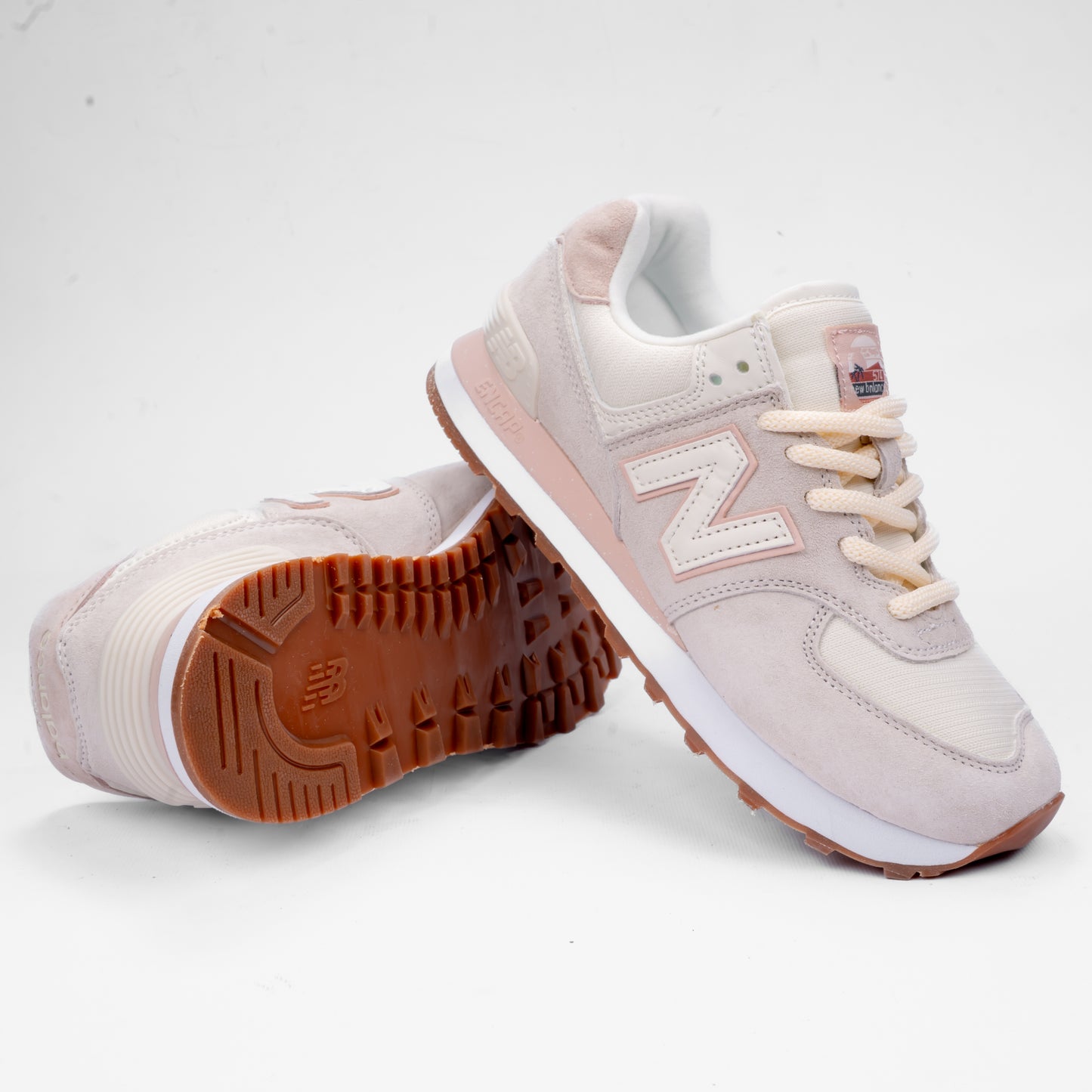 New Balance 574 Classic Suede Sneakers