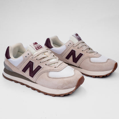 New Balance 574 Classic Suede Sneakers