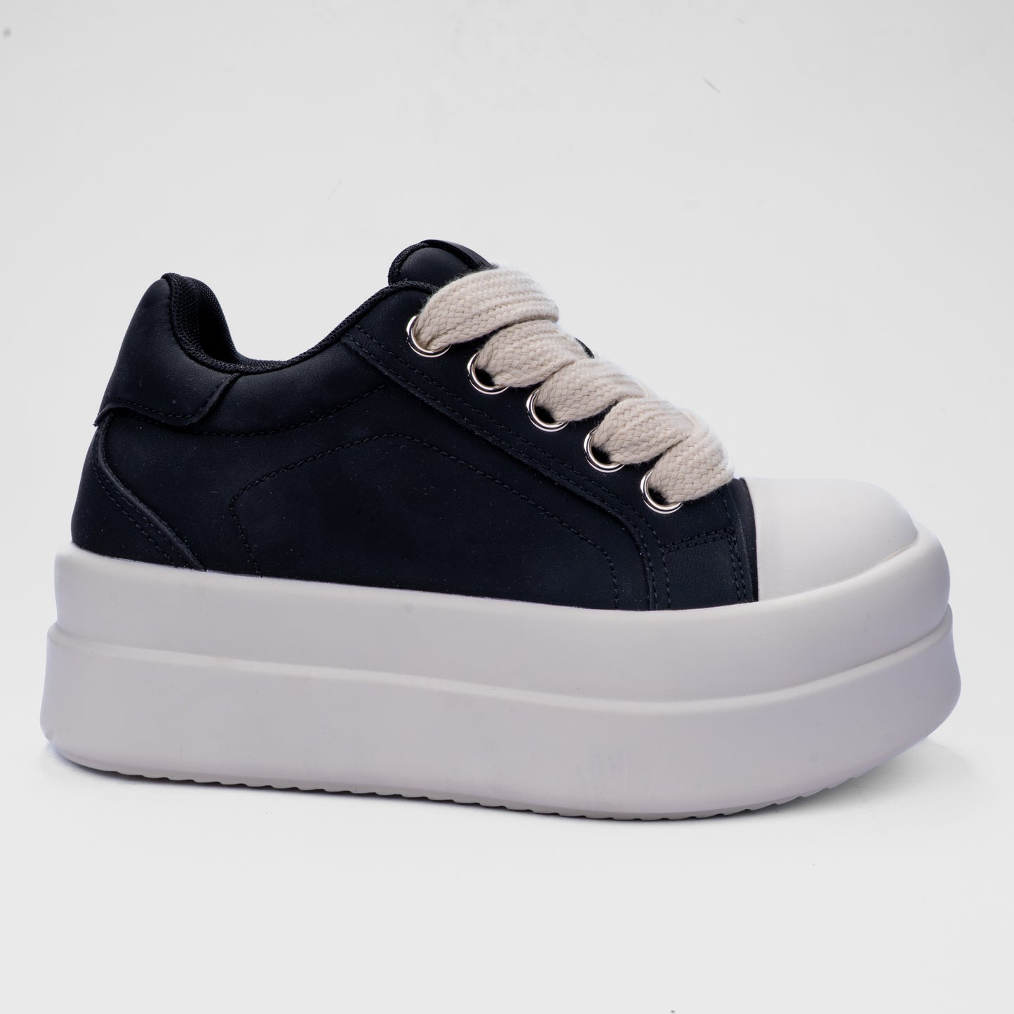 Mega Platform Lace-Up Sneakers