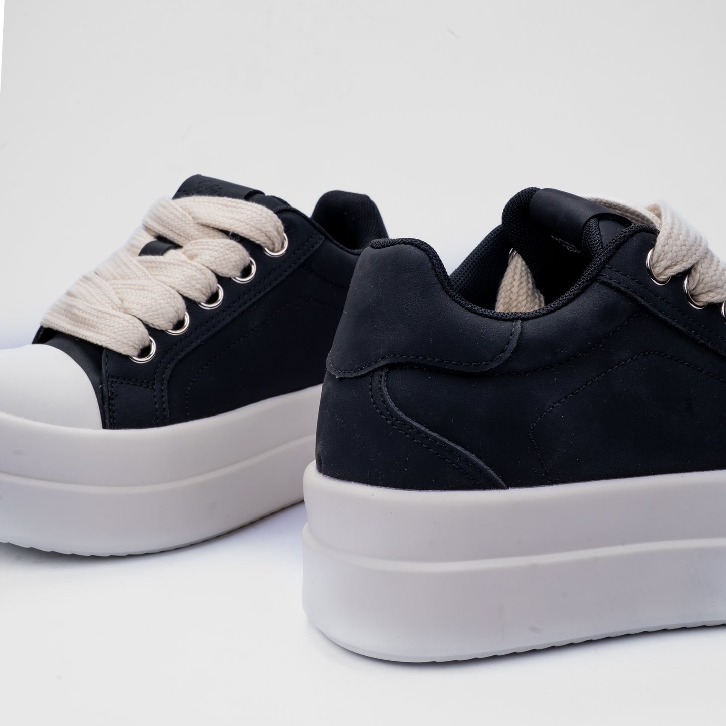 Mega Platform Lace-Up Sneakers
