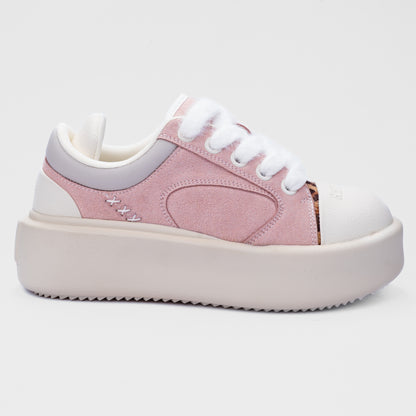 'Happy Of' Pastel Platform Sneakers