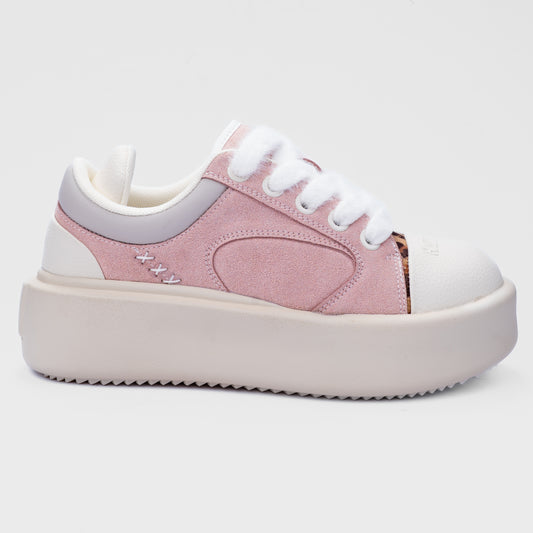 'Happy Of' Pastel Platform Sneakers