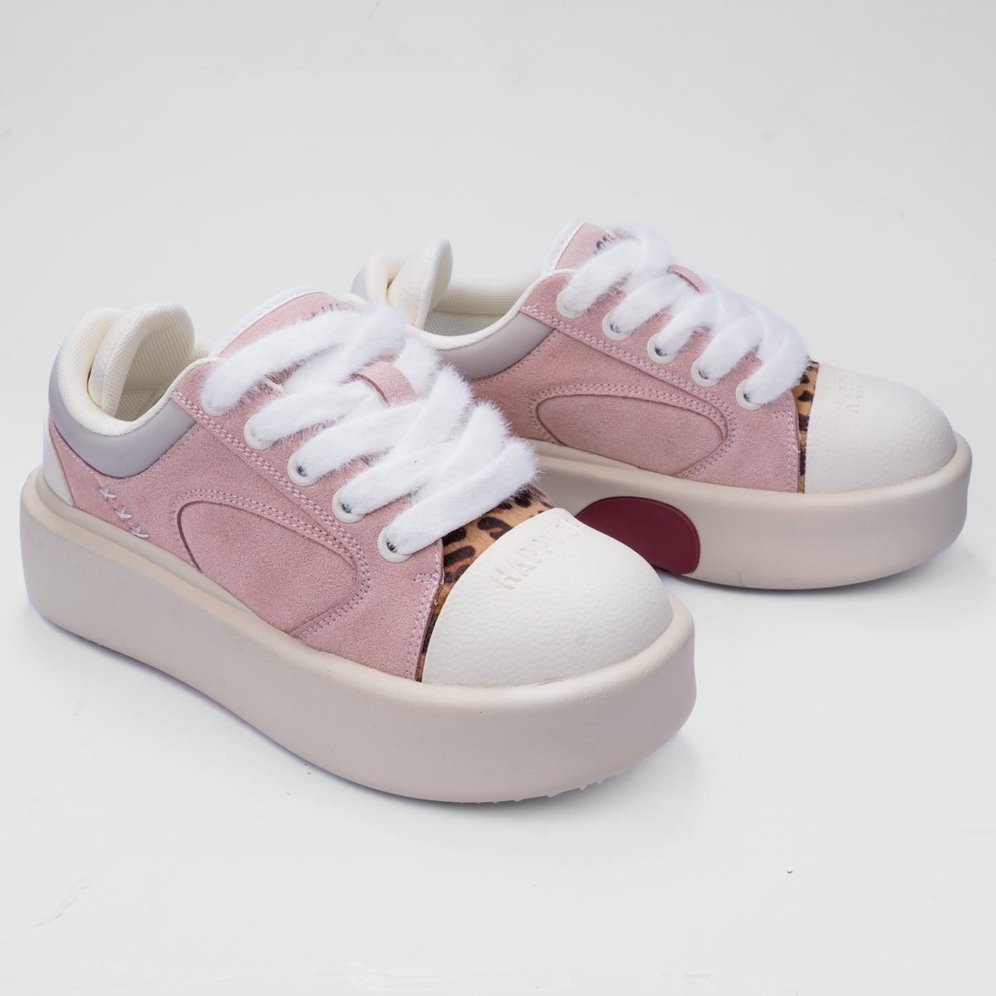'Happy Of' Pastel Platform Sneakers