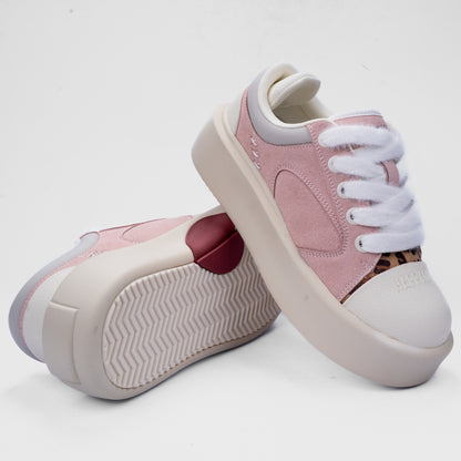 'Happy Of' Pastel Platform Sneakers