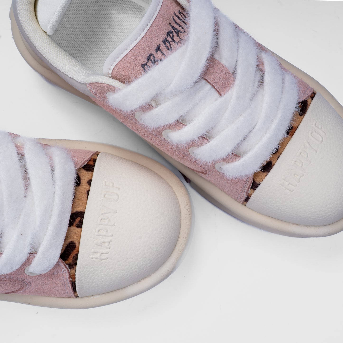 'Happy Of' Pastel Platform Sneakers